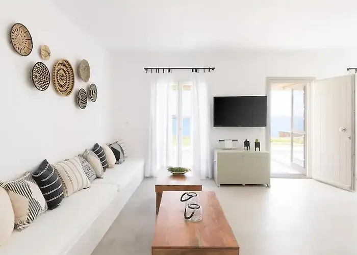Cycladic Elegance Luxurious With Panoramic Sea Views Villa Kythnos