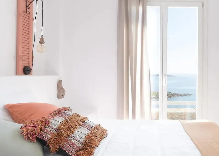 Cycladic Elegance Luxurious With Panoramic Sea Views Villa Kythnos