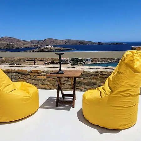 Cycladic Elegance Luxurious With Panoramic Sea Views וילה