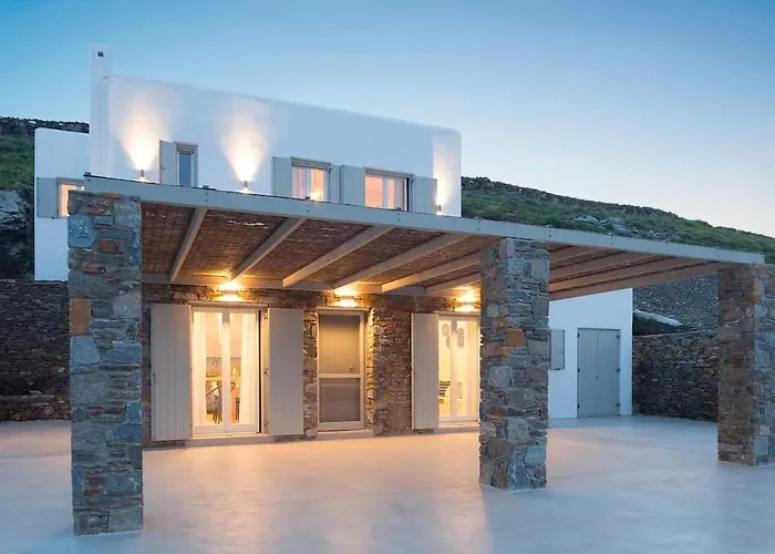 Villa Cycladic Elegance Luxurious With Panoramic Sea Views Kithnos